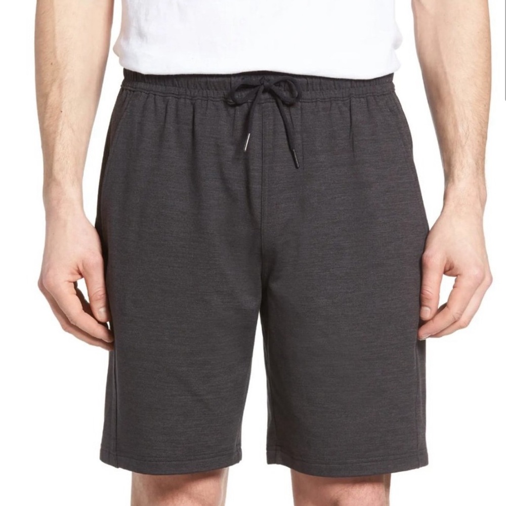 Zella Men’s Pyrite 8” Knit Sweat Shorts XL Gray Obsidian Heather‎ Athletic